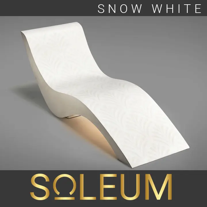 Heated SPA lounger SNOW WHITE 11 Heated Lounger SNOW WHITE from SOLEUM Austria